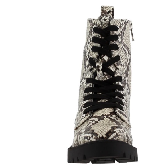 Steve Madden Guided Snake Combat Booties! - Picture 9 of 16